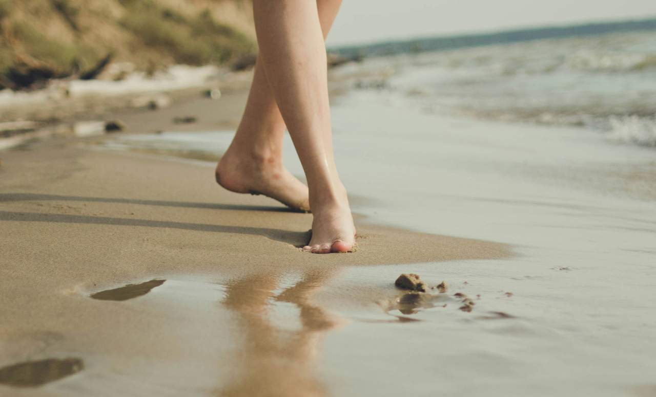 Walking on the Beach